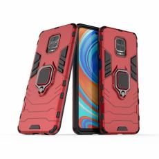  Xiaomi Redmi Note 9 Pro/Note 9S - Hybrid Ring Skal - R&ouml;d