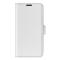  Samsung Galaxy A14 4G/5G Fodral Crazy Horse Läder Vit