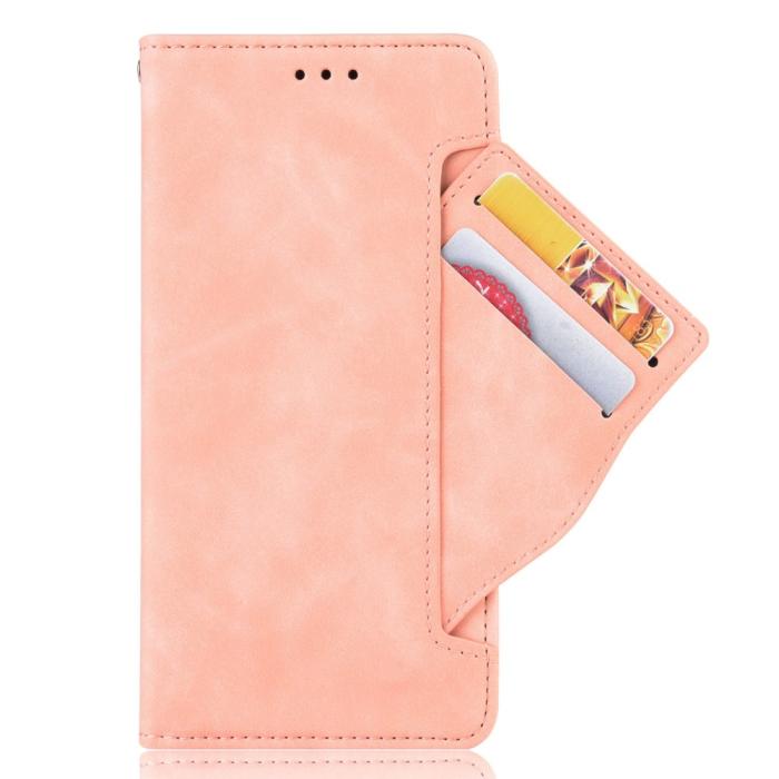Bild 2,  Xiaomi Redmi Note 11 Pro 5G Fodral Avtagbart Kortfodral Ljus Rosa