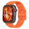  Huawei Watch Fit 4 Pro / 4 / 3 Klockarmband Wave Silikon Orange