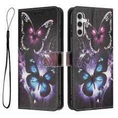  Samsung Galaxy A27 5G Fodral L&auml;der Fj&auml;rilar