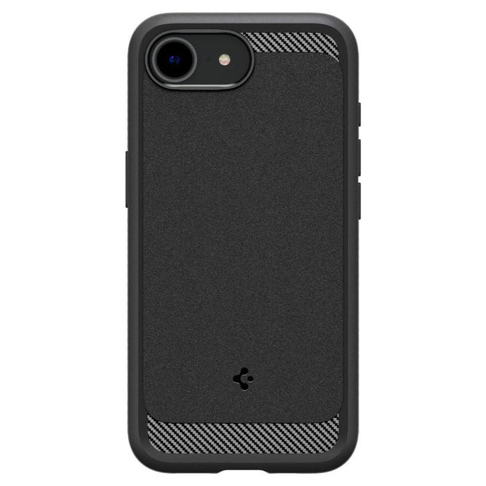 Bild 2, Spigen Spigen iPhone 17e / 16e Skal MagSafe Mag Rugged Armor Svart