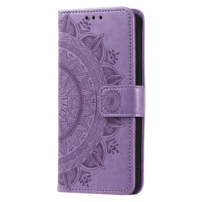 Bild 5,  Sony Xperia 1 VII Fodral Mandala Läder Lila
