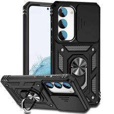 Samsung Galaxy S23 Plus Skal CamShield Ring Svart