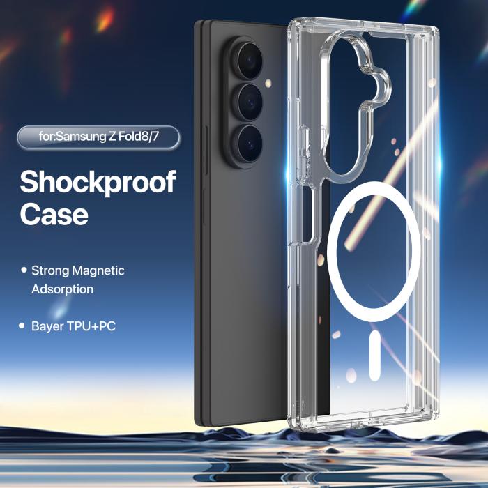 Bild 3, DUX DUCIS DUX DUCIS Samsung Galaxy Z Fold 8 Ultra Skal MagSafe Clin Series
