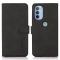KHAZNEH KHAZNEH Motorola Moto G31 / G41 Fodral Retro Läder Svart