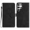  Samsung Galaxy S24 Ultra Fodral Blommigt Tryck Svart