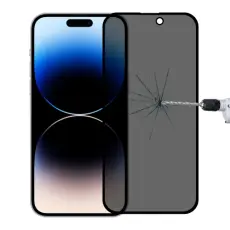  iPhone 14 Pro Sk&auml;rmskydd H&auml;rdat Glas Privacy