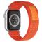 ColorPop Apple Watch 42/44/45/46/49 mm Armband Nylon Trail Loop Orangeröd