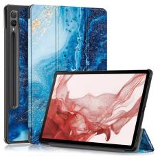  Samsung Galaxy Tab S9 Plus Fodral L&auml;der Waves