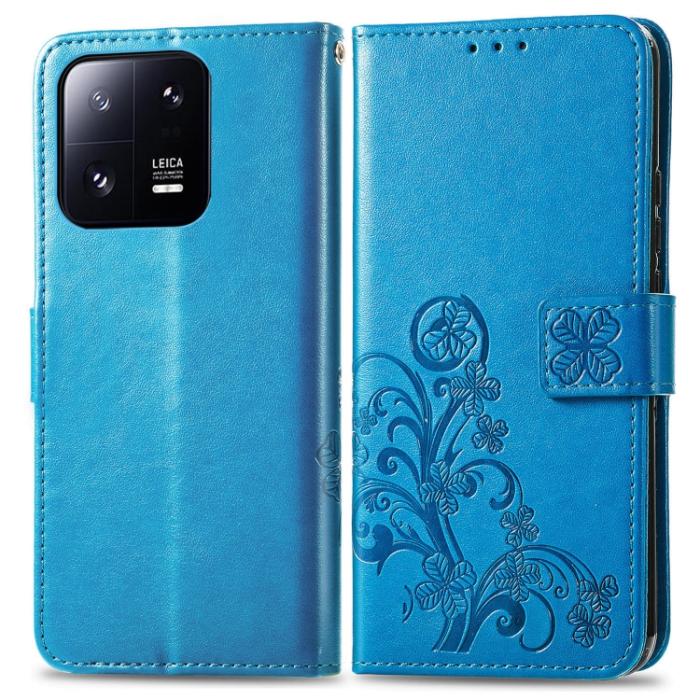 Bild 2,  Xiaomi 13 Pro 5G Fodral Med Blommigt Tryck Blå