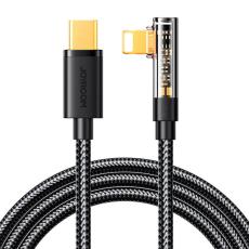 JOYROOM Joyroom 1.2m 20W USB-C - Lightning Elbow Laddningskabel Svart