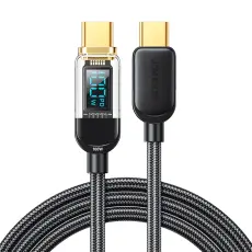 JOYROOM Joyroom 1.2m 20W PD USB-C - Lightning Nylonkabel Svart