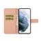  Samsung Galaxy S22 Plus Fodral Tryckta Mandala Blommor Roséguld