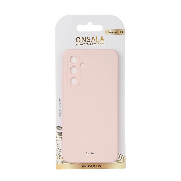 Bild 2, Onsala ONSALA Galaxy A54 5G Mobilskal Silikon Chalk Pink