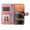  Samsung Galaxy S23 Ultra Fodral Läder Roséguld