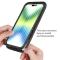  iPhone 14 Pro Max Skal 360 Hybrid Defense Svart