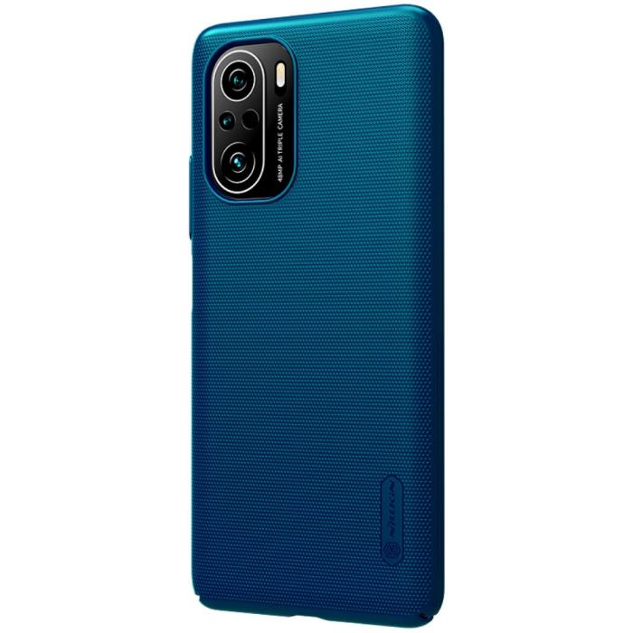 Bild 3, NILLKIN Xiaomi Mi 11i - NILLKIN Shield Frostat Skal - Blå