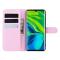 Xiaomi Mi Note 10/10 Pro - Litchi Plånboksfodral - Ljus Rosa