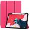  iPad Pro 11 (2018/2020) - Tri-Fold Fodral med Pennhållare - Rosa