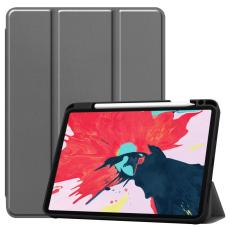  iPad Pro 11 (2018/2020) - Tri-Fold Fodral med Pennh&aring;llare - Gr&aring;