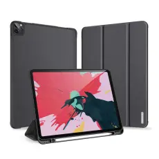 DUX DUCIS iPad Pro 11 (2018/2020) - DUX DUCIS DOMO Tri-Fold med pennh&aring;llare - Svart