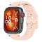  Huawei Watch Fit 4 Pro / 4 / 3 Klockarmband Wave Silikon Rosa