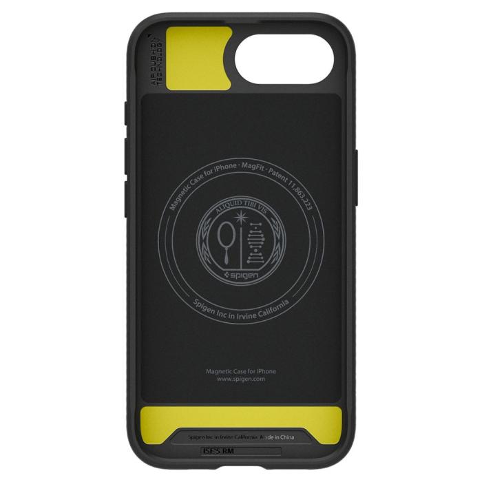 Bild 3, Spigen Spigen iPhone 17e / 16e Skal MagSafe Mag Rugged Armor Svart