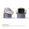  Apple Watch Silikon Stativ Blå