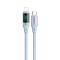 MCDODO Mcdodo 36W 1.2m PD USB-C - Lightning LED Silikon Kabel Blå