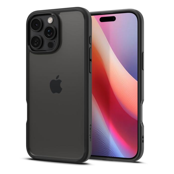 Bild 2, Spigen Spigen iPhone 16 Pro Skal Ultra Hybrid Matt Svart