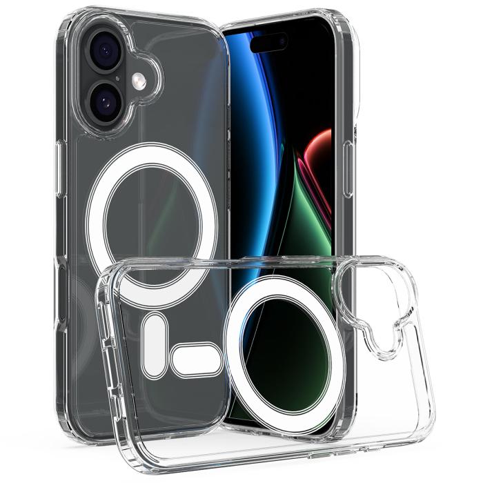 Bild 2,  iPhone 18 Skal MagSafe TPU Transparent