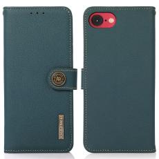 KHAZNEH KHAZNEH iPhone 17e / 16e Fodral &Auml;kta L&auml;der Gr&ouml;n