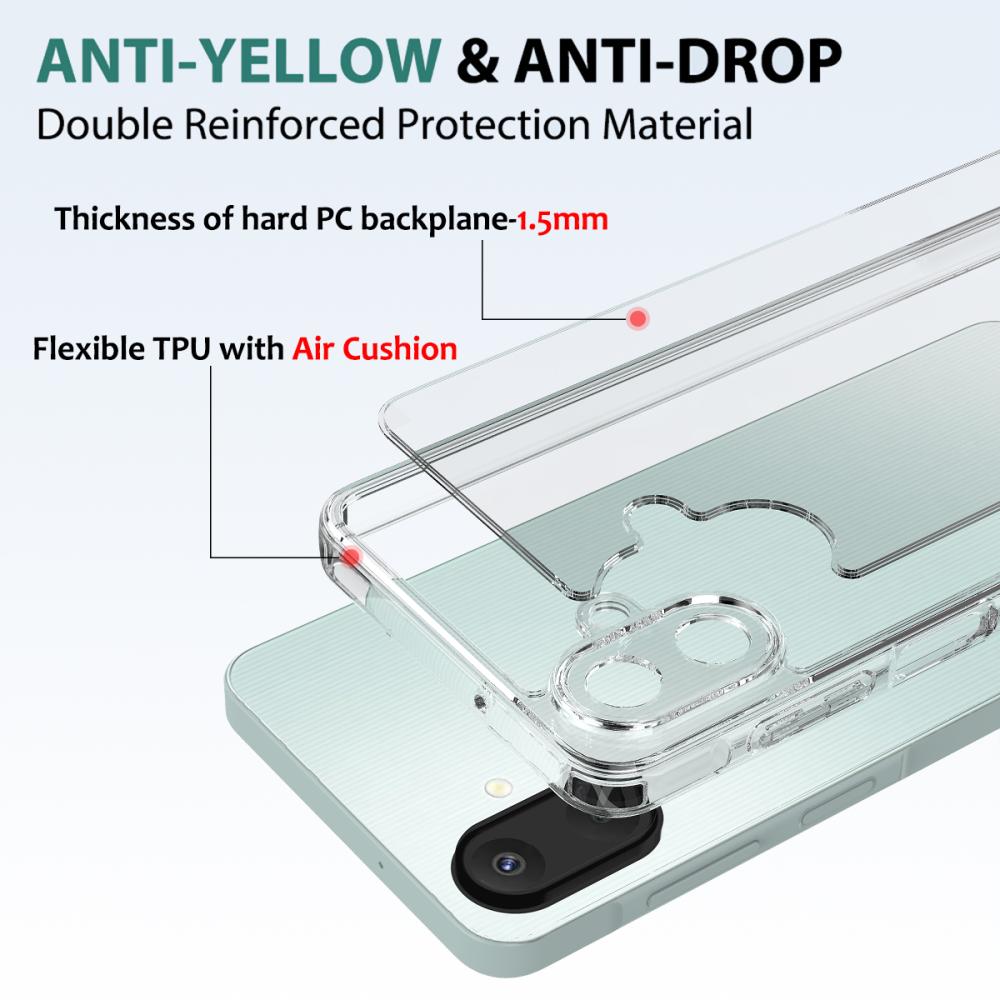  Samsung Galaxy A07 Skal Shockproof Transparent