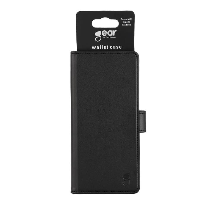 Bild 2, Gear GEAR Xiaomi Redmi 9A / 9AT Fodral Läder Svart