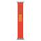 ColorPop Apple Watch 42/44/45/46/49 mm Armband Nylon Trail Loop Orangeröd