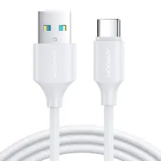 JOYROOM Joyroom 25 cm 3A USB-C Laddningskabel Vit