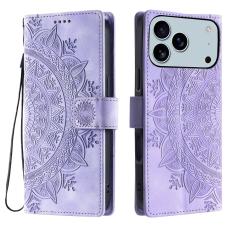 iPhone 17 Pro Max Fodral Mandala L&auml;der Lila