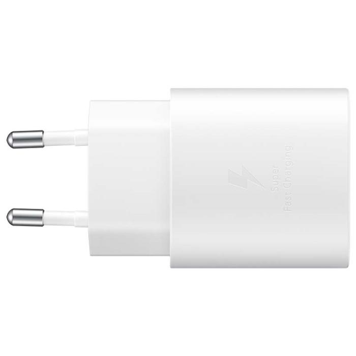 Bild 2, Samsung Samsung Original 25W 3A USB-C Laddare EP-TA800XWE - Vit