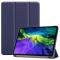  iPad Air 2026-2020 / Pro 11 Fodral Tri-Fold Mörk Blå