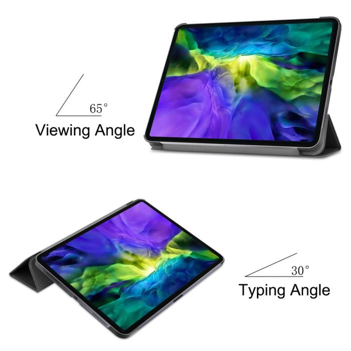 Bild 3,  iPad Air 2026-2020 / Pro 11 Tri-Fold Fodral Svart
