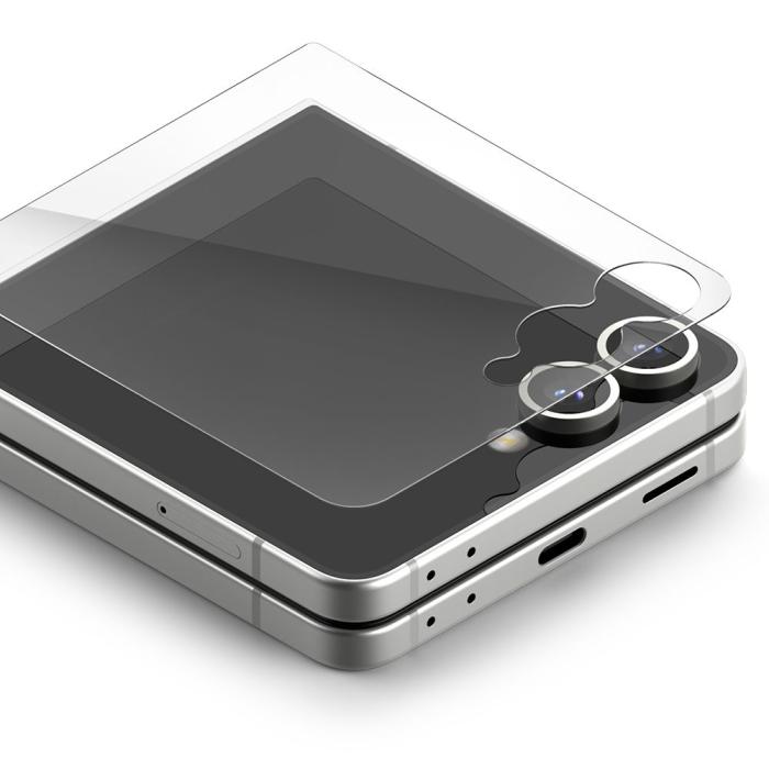 Bild 2, Ringke Ringke Samsung Galaxy Z Flip 7 2-PACK Skärmskydd Härdat Glas