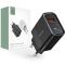 Tech-Protect Tech-Protect 30W PD/QC USB-C / USB-A Väggladdare Svart