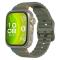  Huawei Watch Fit 4 Pro / 4 / 3 Klockarmband Wave Silikon Grön