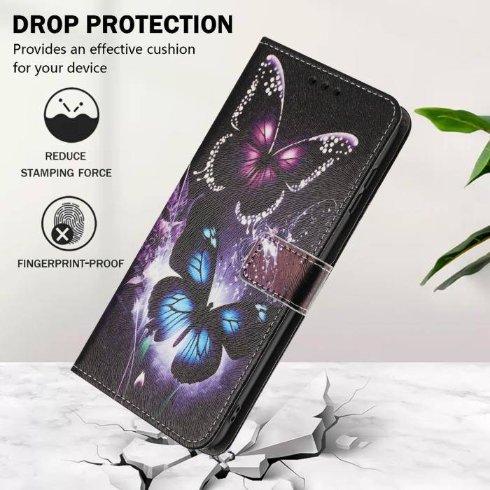 Bild 5,  Samsung Galaxy A27 5G Fodral Läder Fjärilar