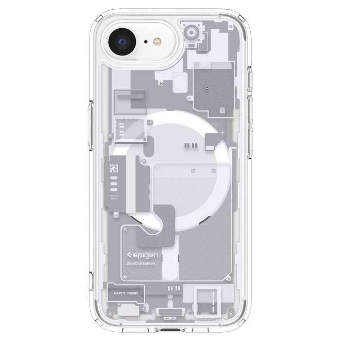 Bild 2, Spigen Spigen iPhone 17e / 16e Skal MagSafe Ultra Hybrid Zero One Vit