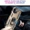  iPhone 14 Plus Skal Shockproof Ring Guld
