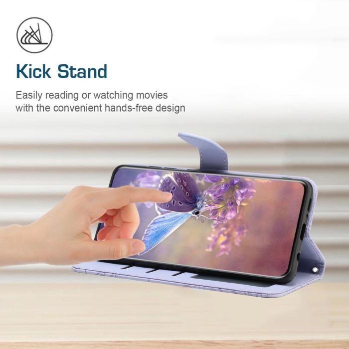 Bild 3,  Xiaomi 13T / 13T Pro Fodral Med Tryck Lila