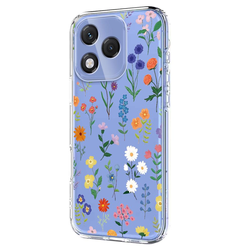  Honor 400 Lite Skal Med Tryck Blommor