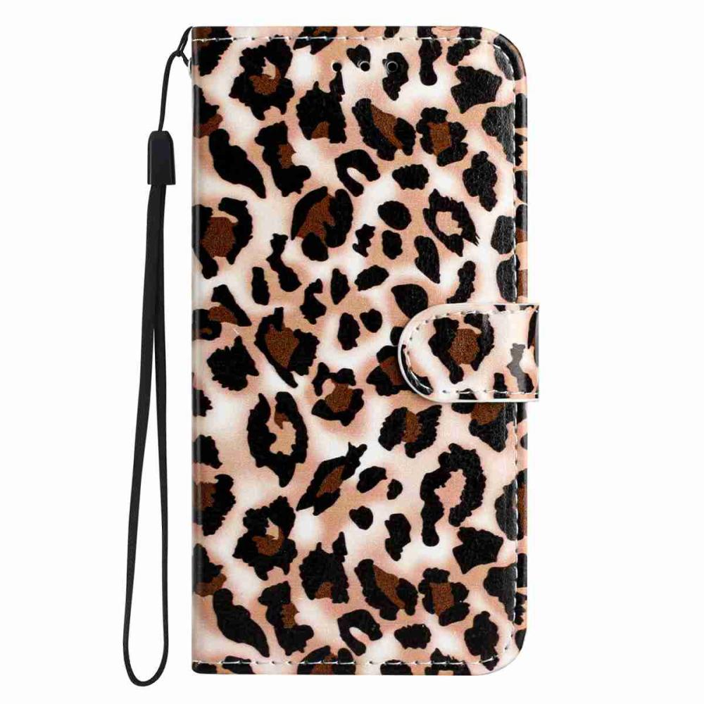  Honor 400 Smart Fodral Med Tryck Leopard